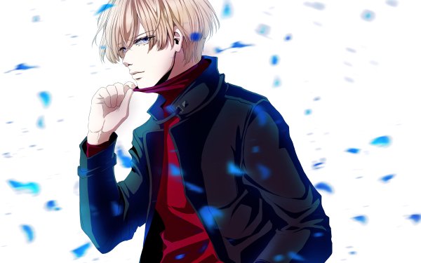 Anime Boy Blue Eyes Blonde HD Wallpaper | Background Image