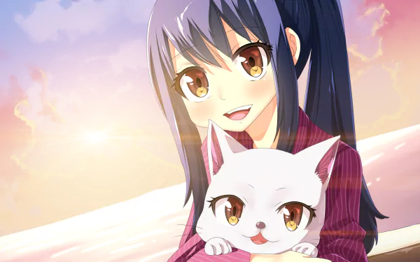 Charles (Fairy Tail) Wendy Marvell Anime Fairy Tail HD Desktop Wallpaper | Background Image