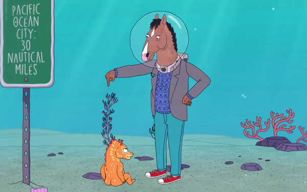 TV Show BoJack Horseman HD Desktop Wallpaper | Background Image