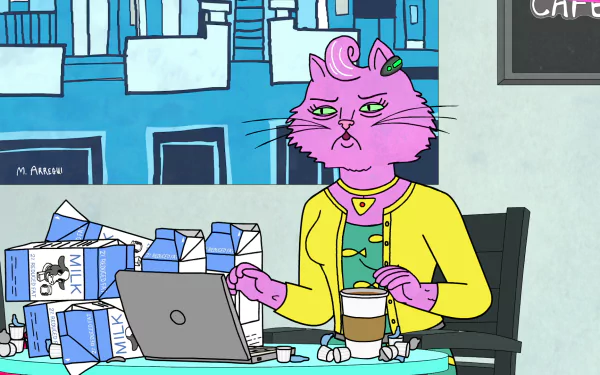 Princess Carolyn TV Show BoJack Horseman HD Desktop Wallpaper | Background Image