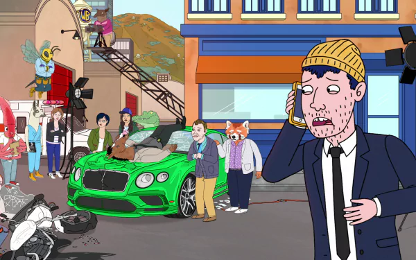 Flip McVicker Todd Chavez Wanda Pierce TV Show BoJack Horseman HD Desktop Wallpaper | Background Image