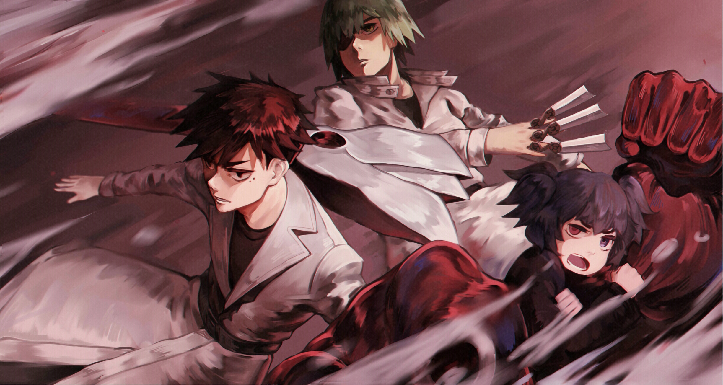 Anime Tokyo Ghoul:re HD Wallpaper by 黑纸
