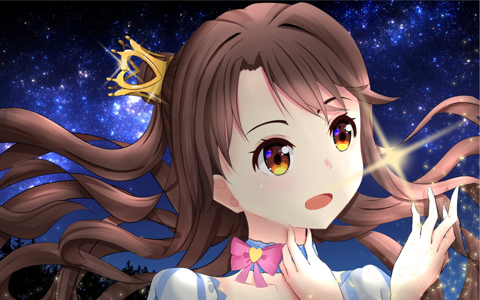 Download Uzuki Shimamura Anime The IDOLM@STER Cinderella Girls HD Wallpaper by 笹食べさん