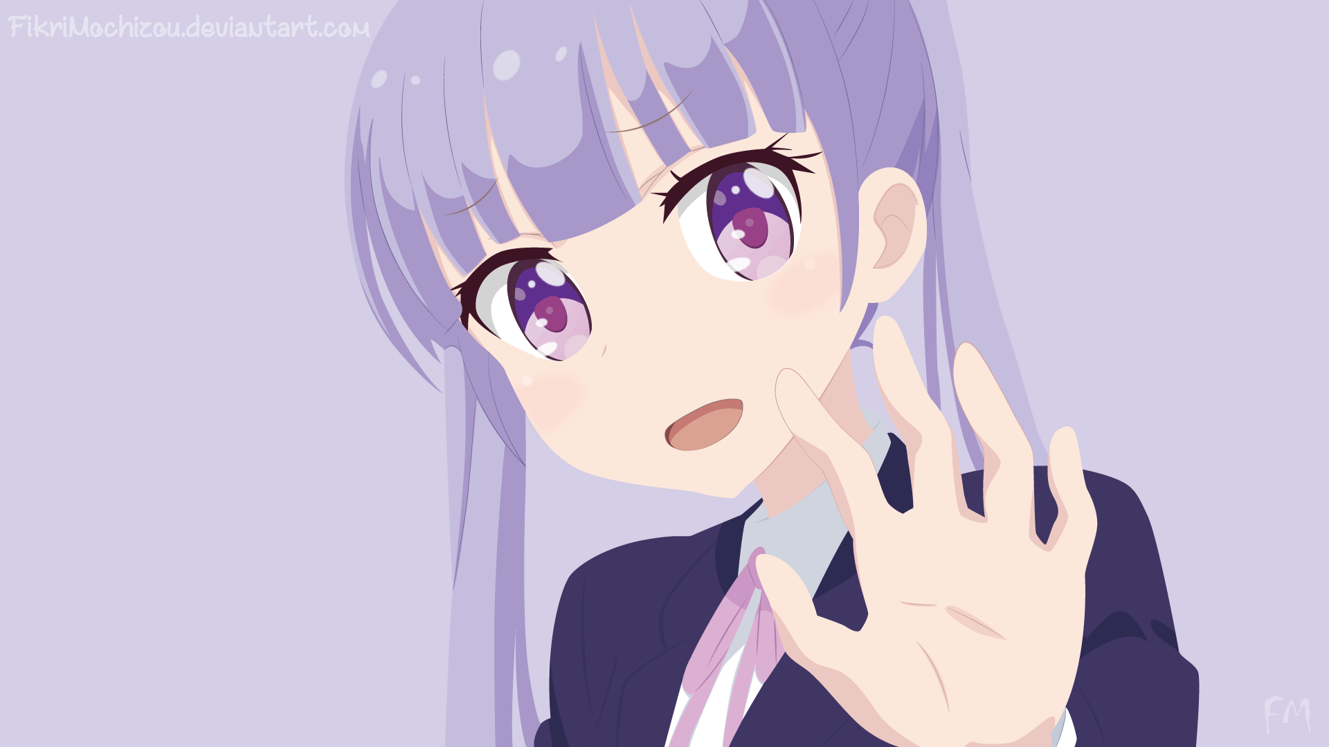 Download Aoba Suzukaze Anime New Game! HD Wallpaper by Muhammad FIkri