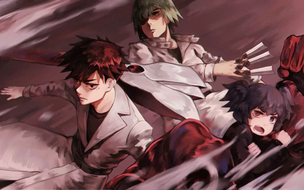 Saiko Yonebayashi Tooru Mutsuki Kuki Urie Anime Tokyo Ghoul:re HD Desktop Wallpaper | Background Image