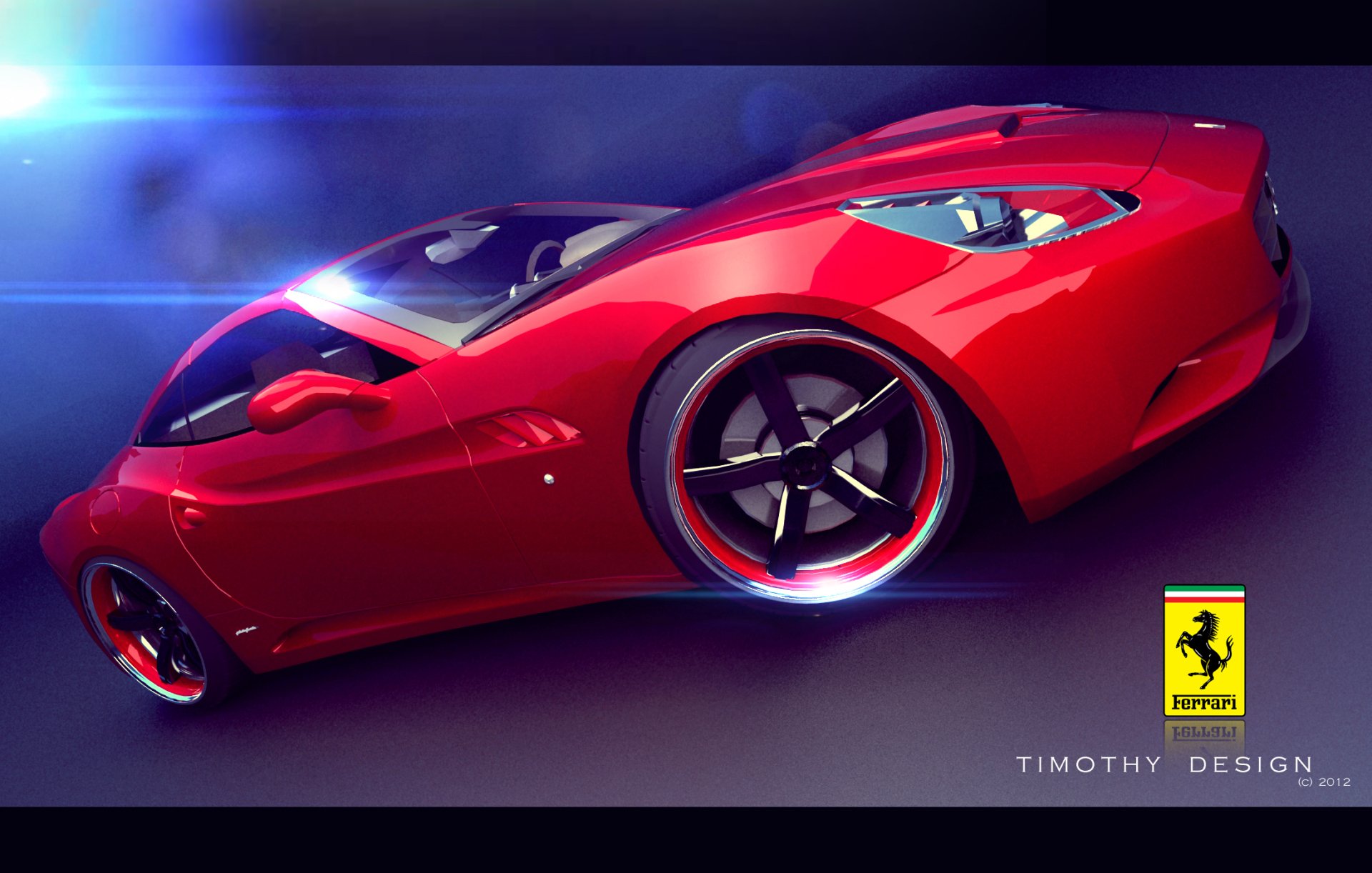 Download Vehicle Ferrari California HD Wallpaper by Timothy Adry Emmanuel