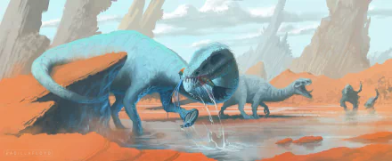 Animal dinosaur HD Desktop Wallpaper | Background Image