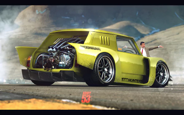 Celebrity Rowan Atkinson HD Desktop Wallpaper | Background Image