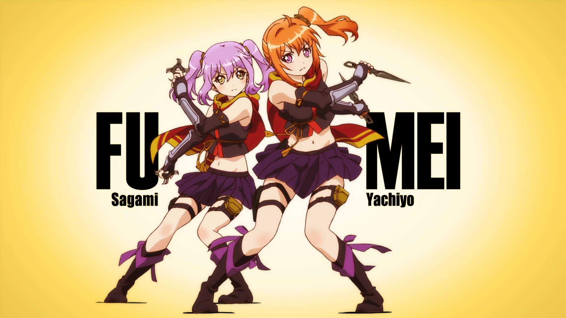 Download Mei Yachiyo Fuu Sagami Anime Release The Spyce Hd Wallpaper