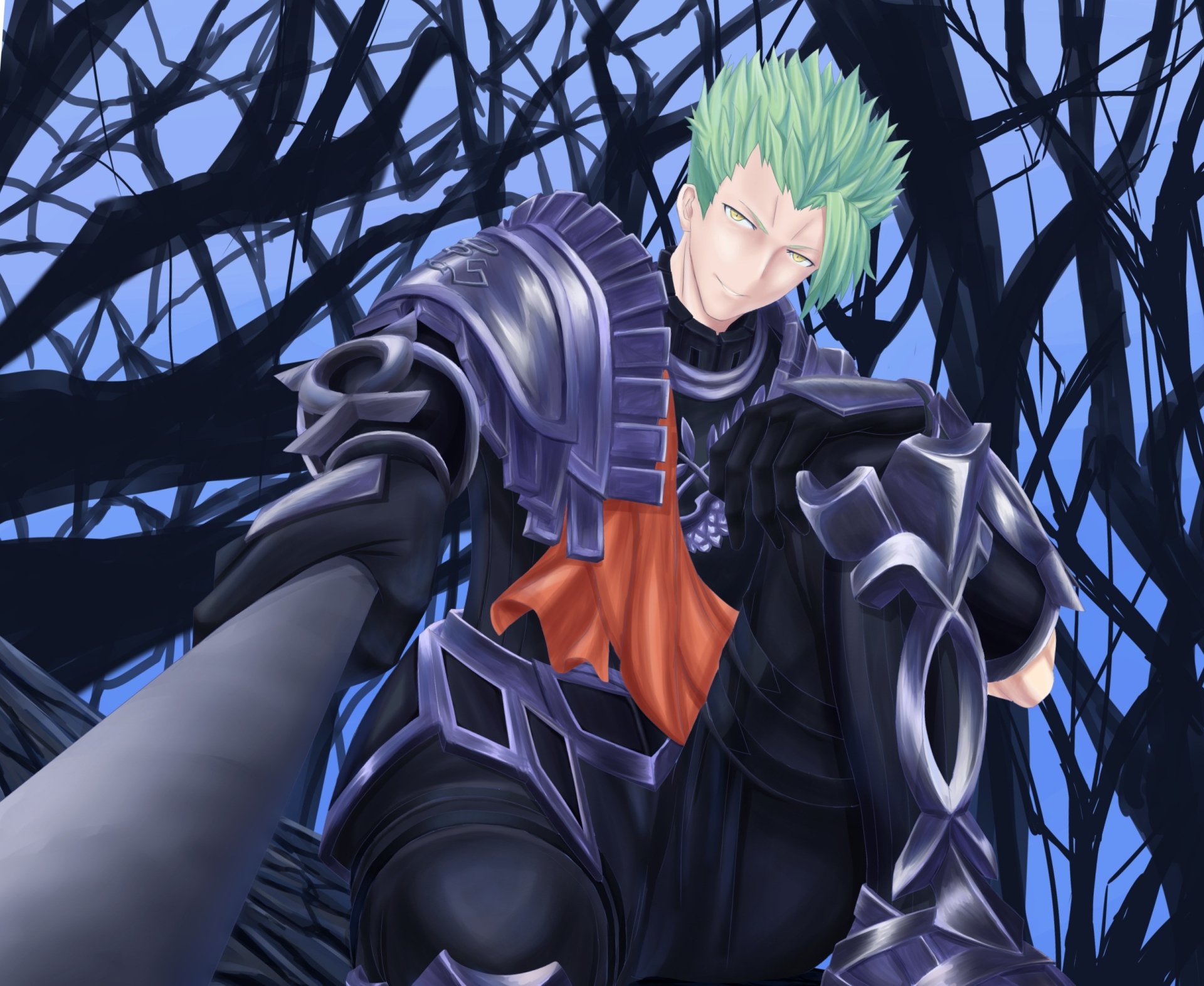 Download Achilles (Fate/Apocrypha) Anime Fate/Apocrypha HD Wallpaper by むかで