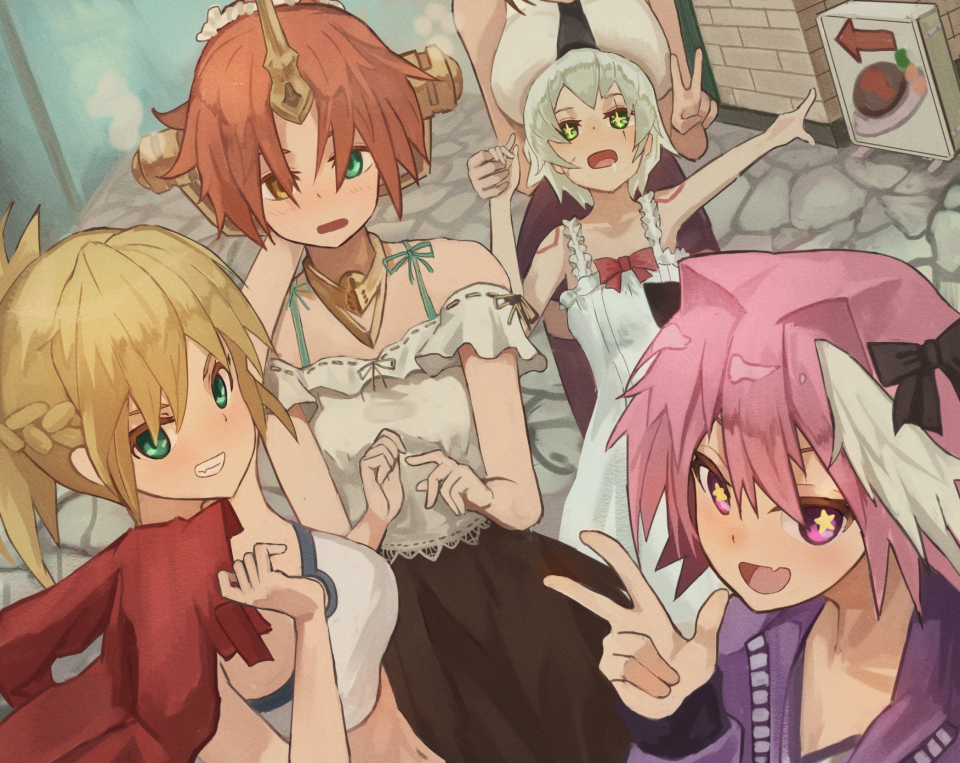 Download Frankenstein (Fate/Apocrypha) Jack The Ripper (Fate/Apocrypha) Mordred (Fate/Apocrypha) Astolfo (Fate/Apocrypha) Jeanne D'Arc (Fate Series) Anime Fate/Apocrypha HD Wallpaper by plaster