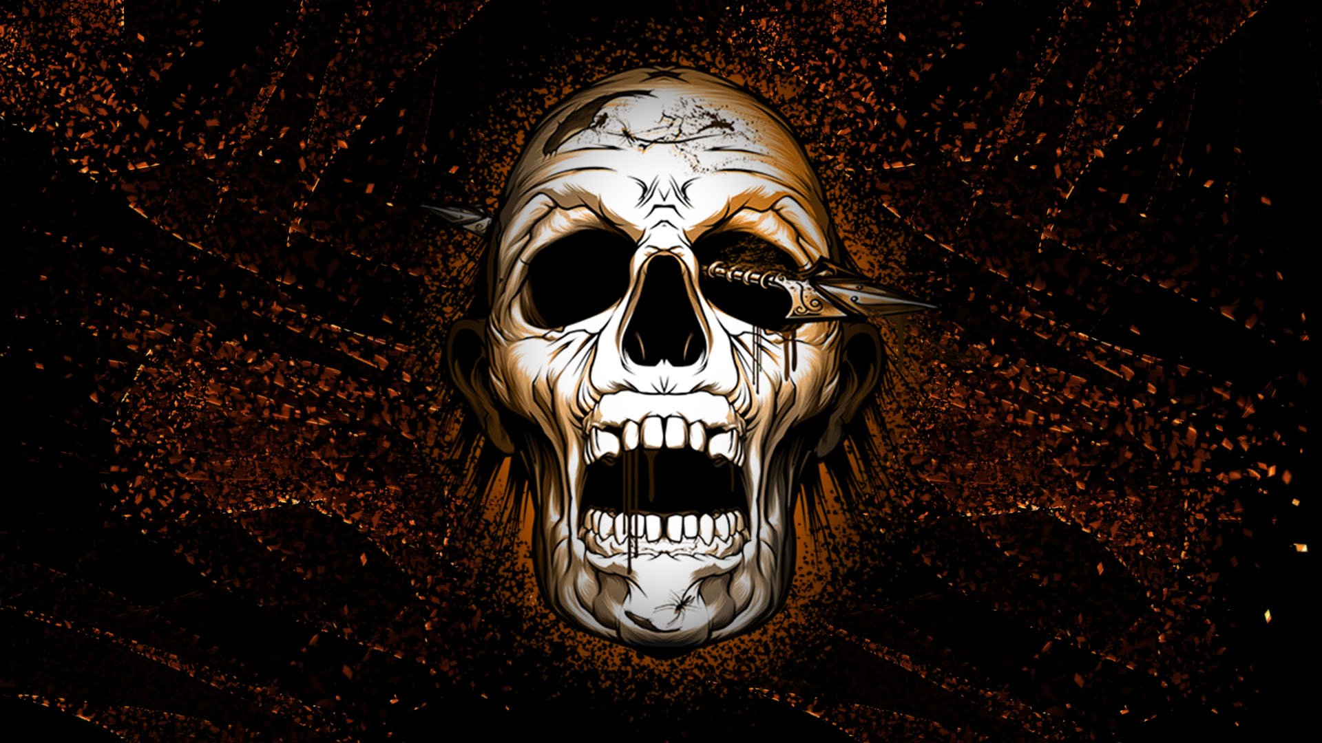 Download Dark Skull HD Wallpaper by AltEdits-ig