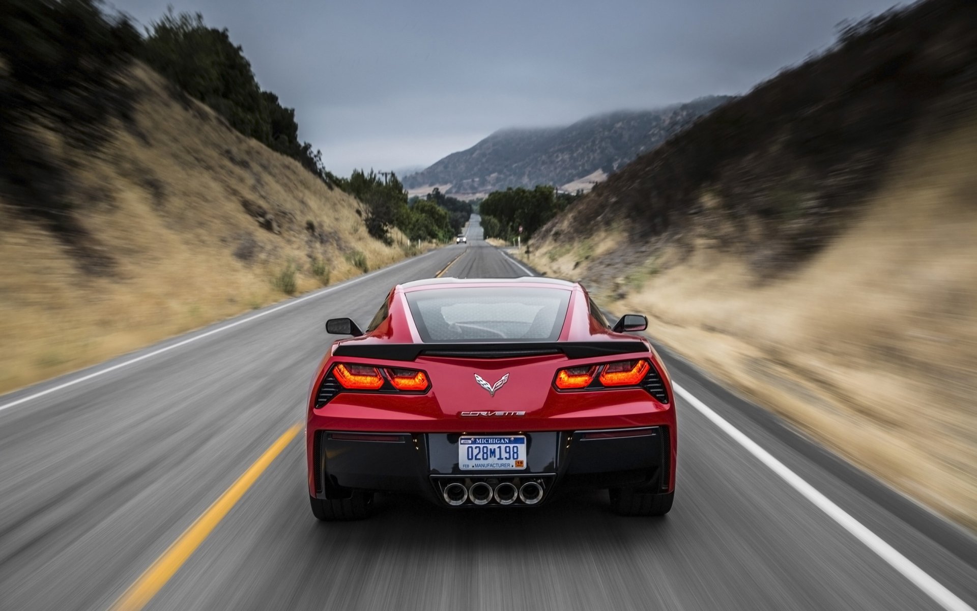 Download Supercar Car Chevrolet Chevrolet Corvette Vehicle Chevrolet Corvette (C6) HD Wallpaper