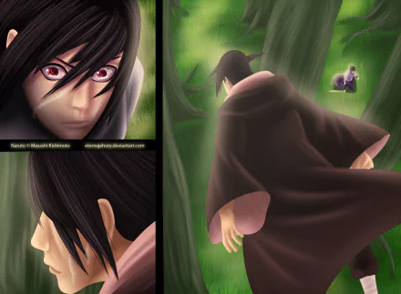 Sasuke Uchiha Itachi Uchiha Anime Naruto Sasuke & Itachi HD Desktop Wallpaper | Background Image