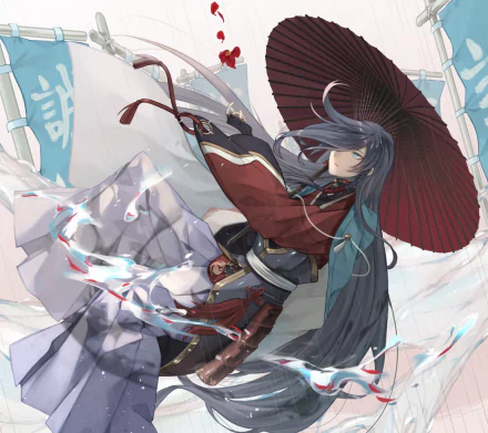 Izuminokami Kanesada Anime Touken Ranbu HD Desktop Wallpaper | Background Image