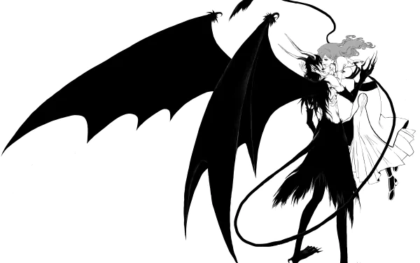 Ulquiorra Cifer Orihime Inoue Anime Bleach HD Desktop Wallpaper | Background Image