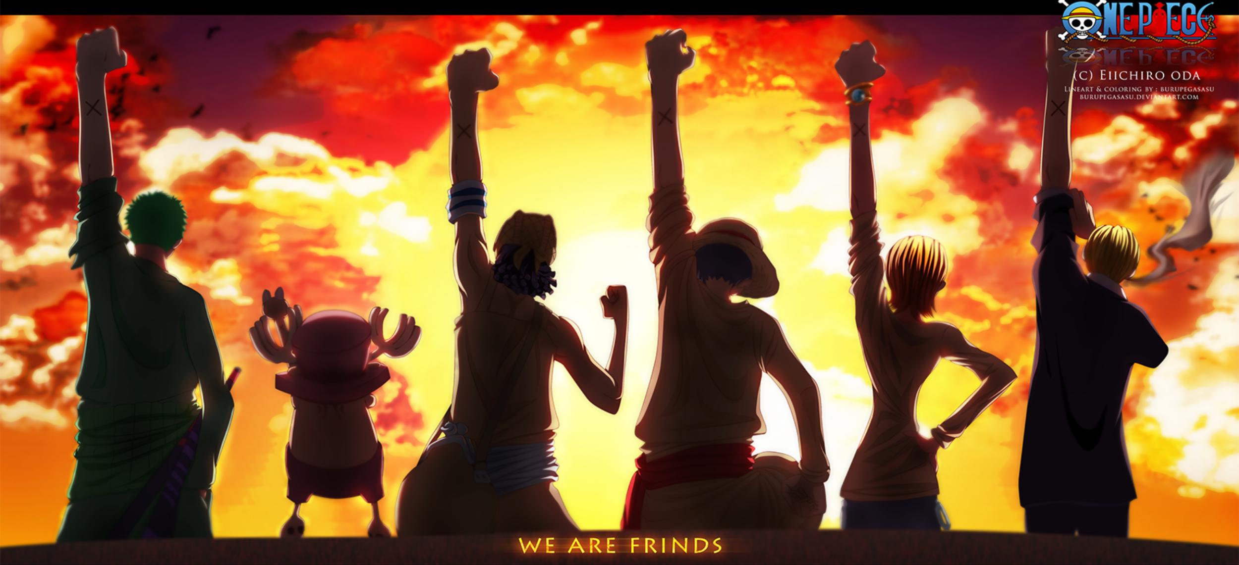 One Piece Hd Wallpaper Background Image 2500x1141