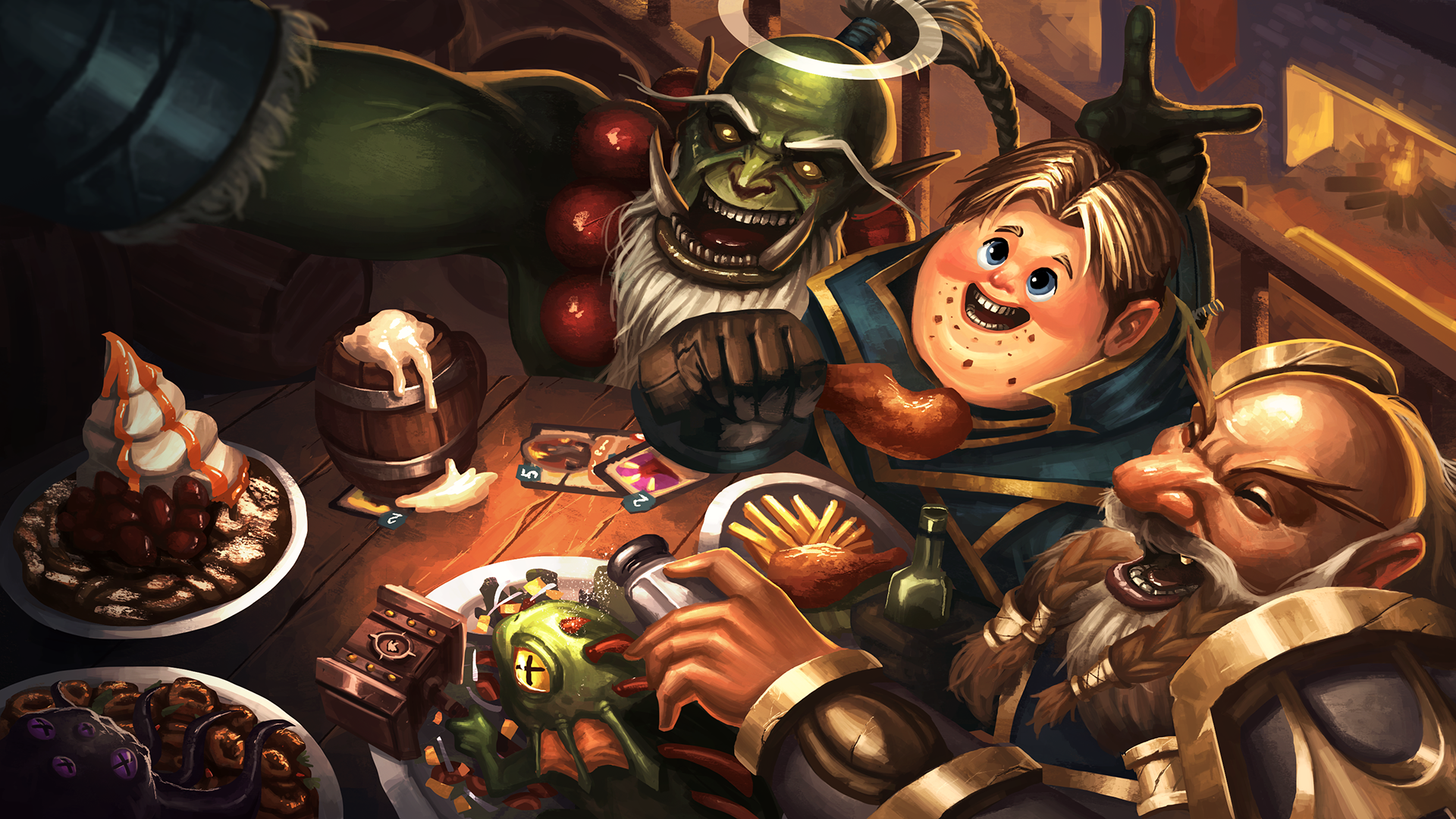 Download Video Game Hearthstone: Heroes Of Warcraft HD Wallpaper by Jason Wang