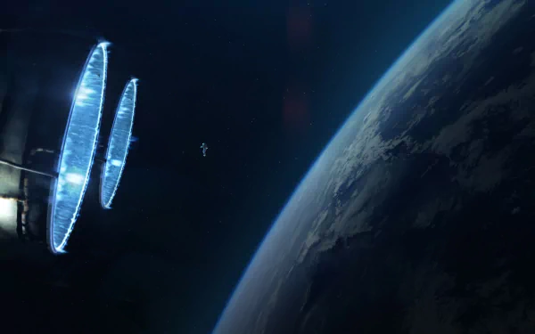 orbit space Sci Fi astronaut HD Desktop Wallpaper | Background Image
