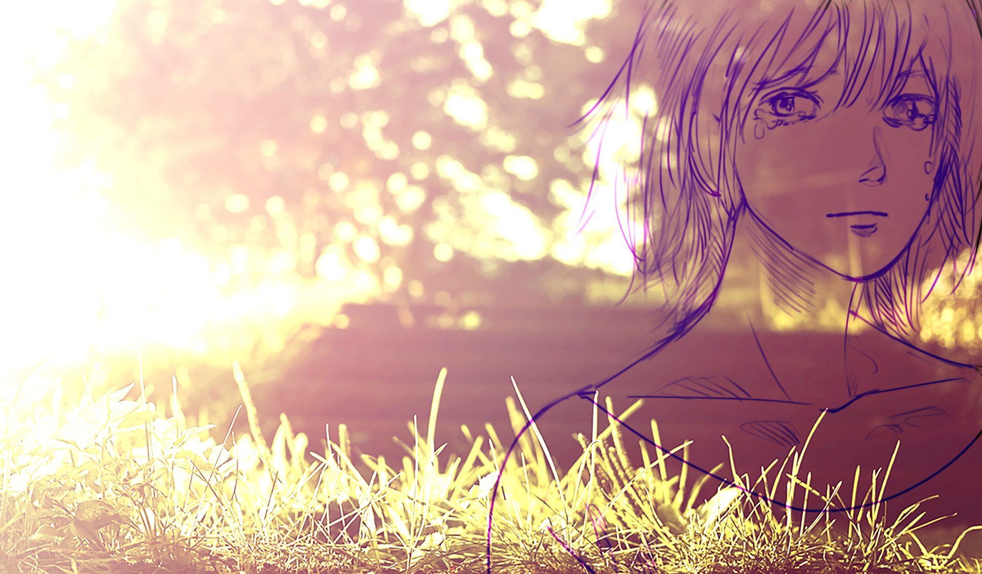 Download Anime Original HD Wallpaper by マサキユウ