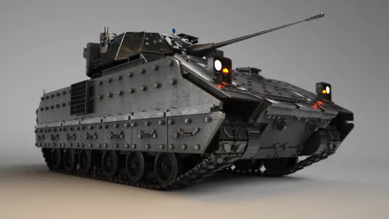 M2 Bradley military armored personnel carrier HD Desktop Wallpaper | Background Image