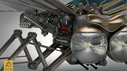 Sci Fi robot HD Desktop Wallpaper | Background Image