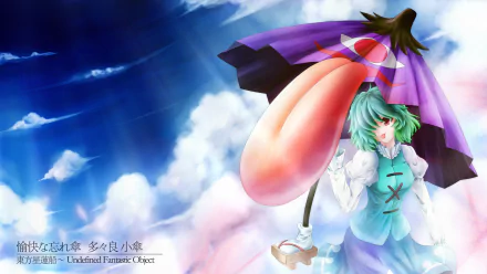 Kogasa Tatara Anime Touhou HD Desktop Wallpaper | Background Image