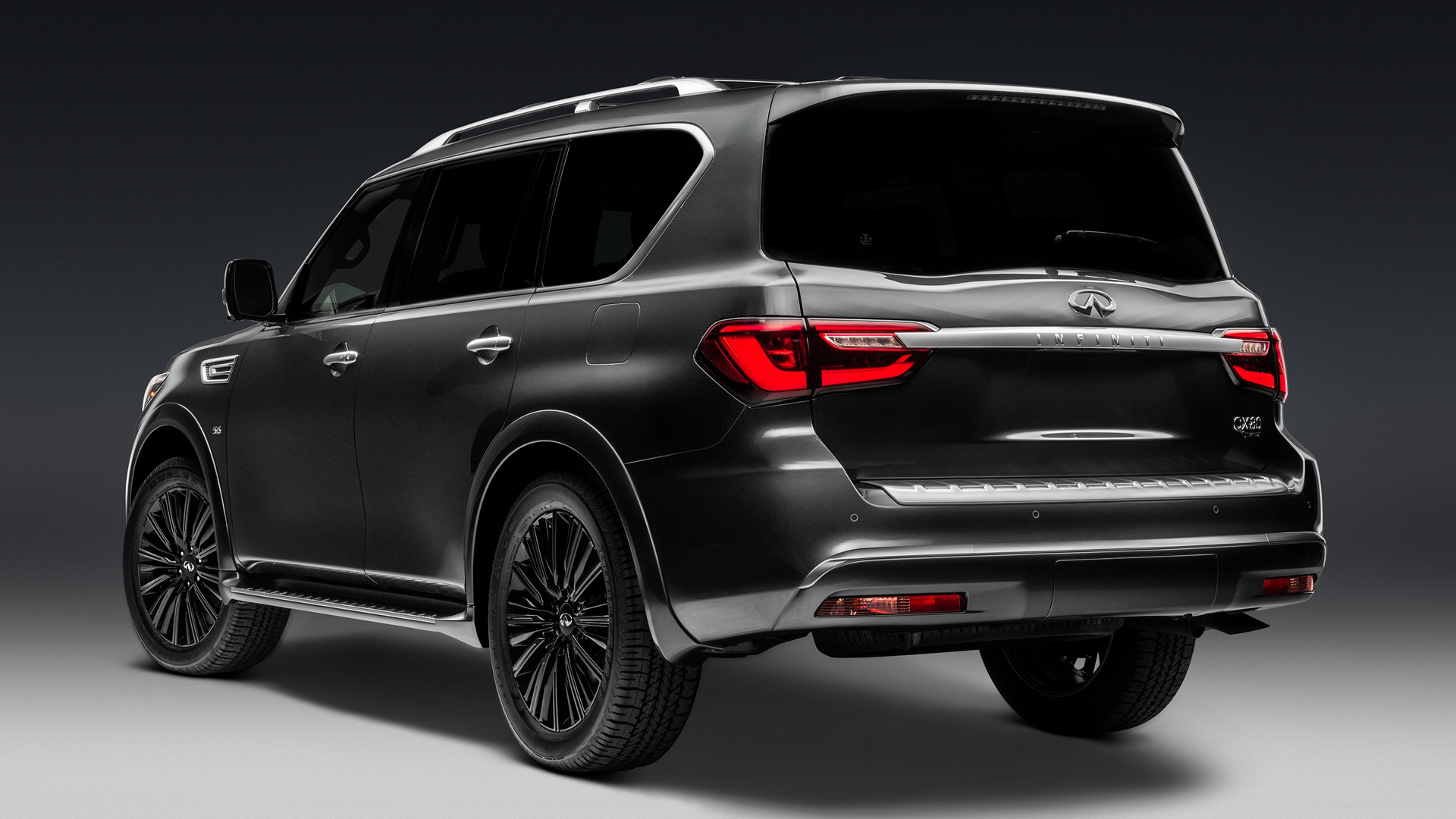 Download Car Black Car SUV Full-size Car Infiniti QX80 Limited Vehicle ...