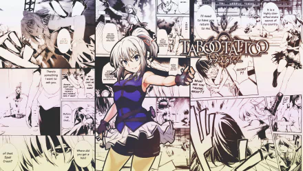 Bluesy Fluesy Anime Taboo Tattoo HD Desktop Wallpaper | Background Image