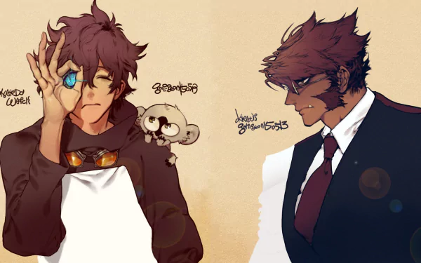 Anime Blood Blockade Battlefront HD Desktop Wallpaper | Background Image