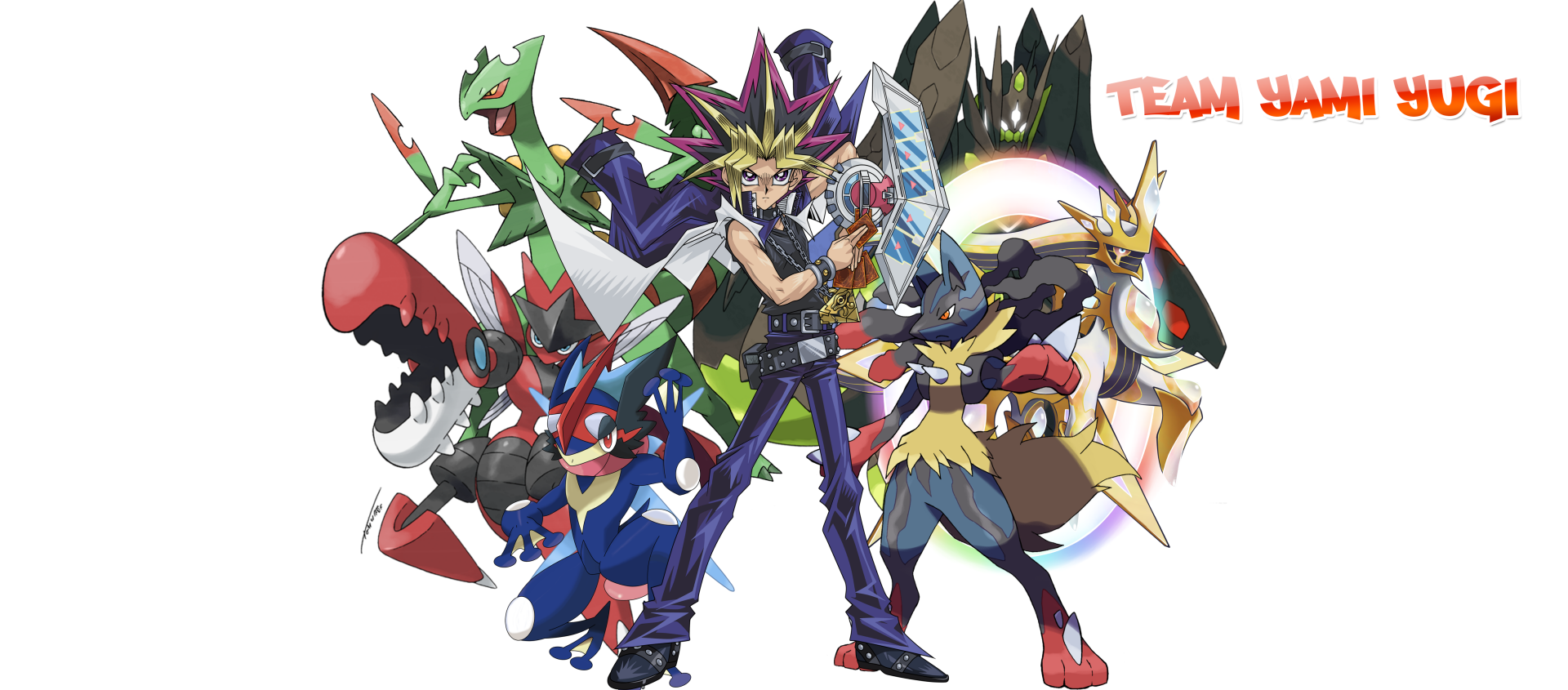 Download Anime Crossover 4k Ultra HD Wallpaper by lucario-strike