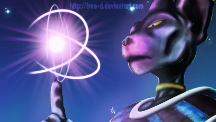 Beerus (Dragon Ball) Anime Dragon Ball Super HD Desktop Wallpaper | Background Image