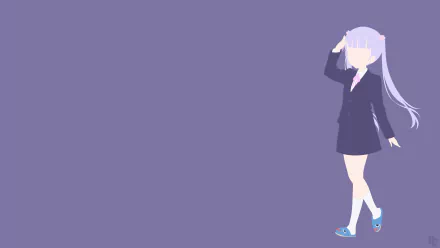 Aoba Suzukaze Anime New Game! HD Desktop Wallpaper | Background Image