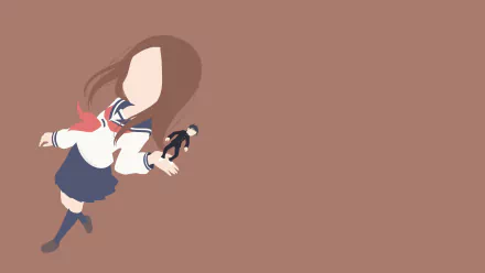 Takagi (Karakai Jouzu no Takagi-san) Nishikata (Karakai Jouzu no Takagi-san) Anime Teasing Master Takagi-san HD Desktop Wallpaper | Background Image