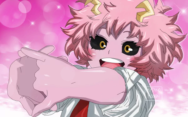 Mina Ashido Anime My Hero Academia HD Desktop Wallpaper | Background Image