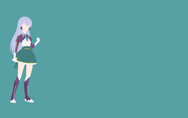 Elze Silhoueska Anime In Another World With My Smartphone HD Desktop Wallpaper | Background Image