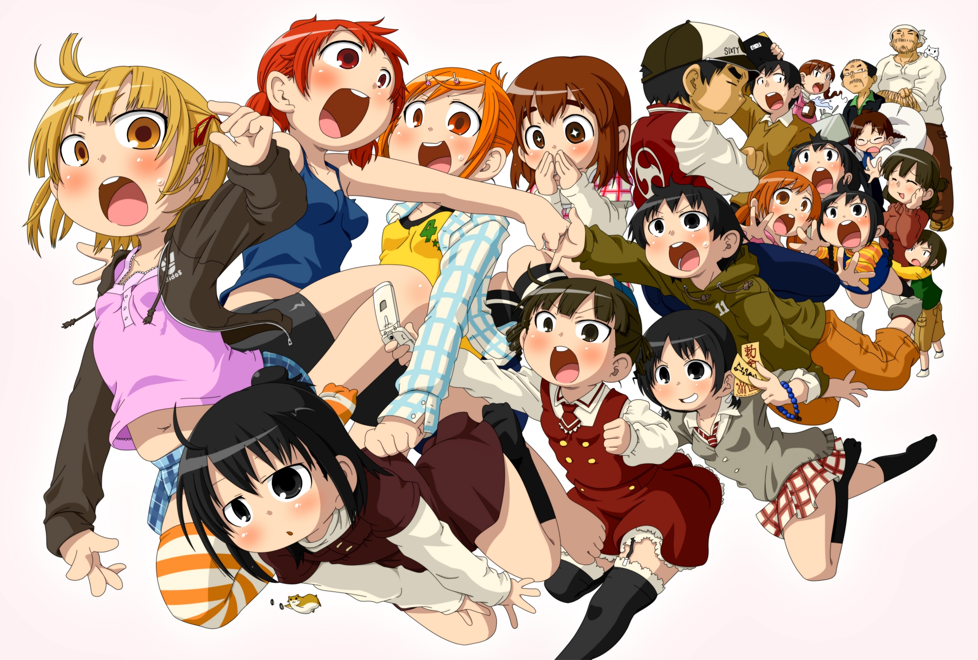Anime Mitsudomoe HD Wallpaper | Background Image
