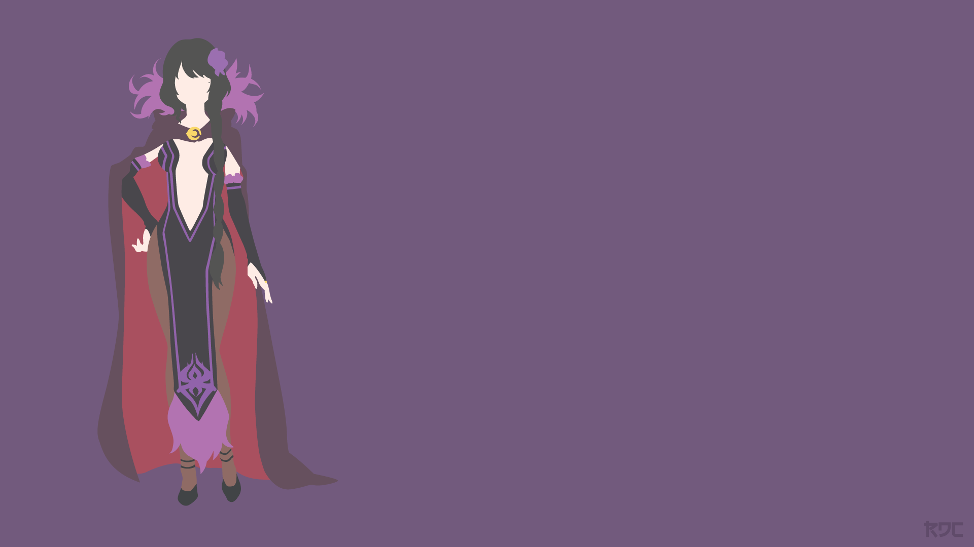 Download Minimalist Elsa Granhiert Anime Re:Zero - Starting Life In Another  World HD Wallpaper by Rendracula