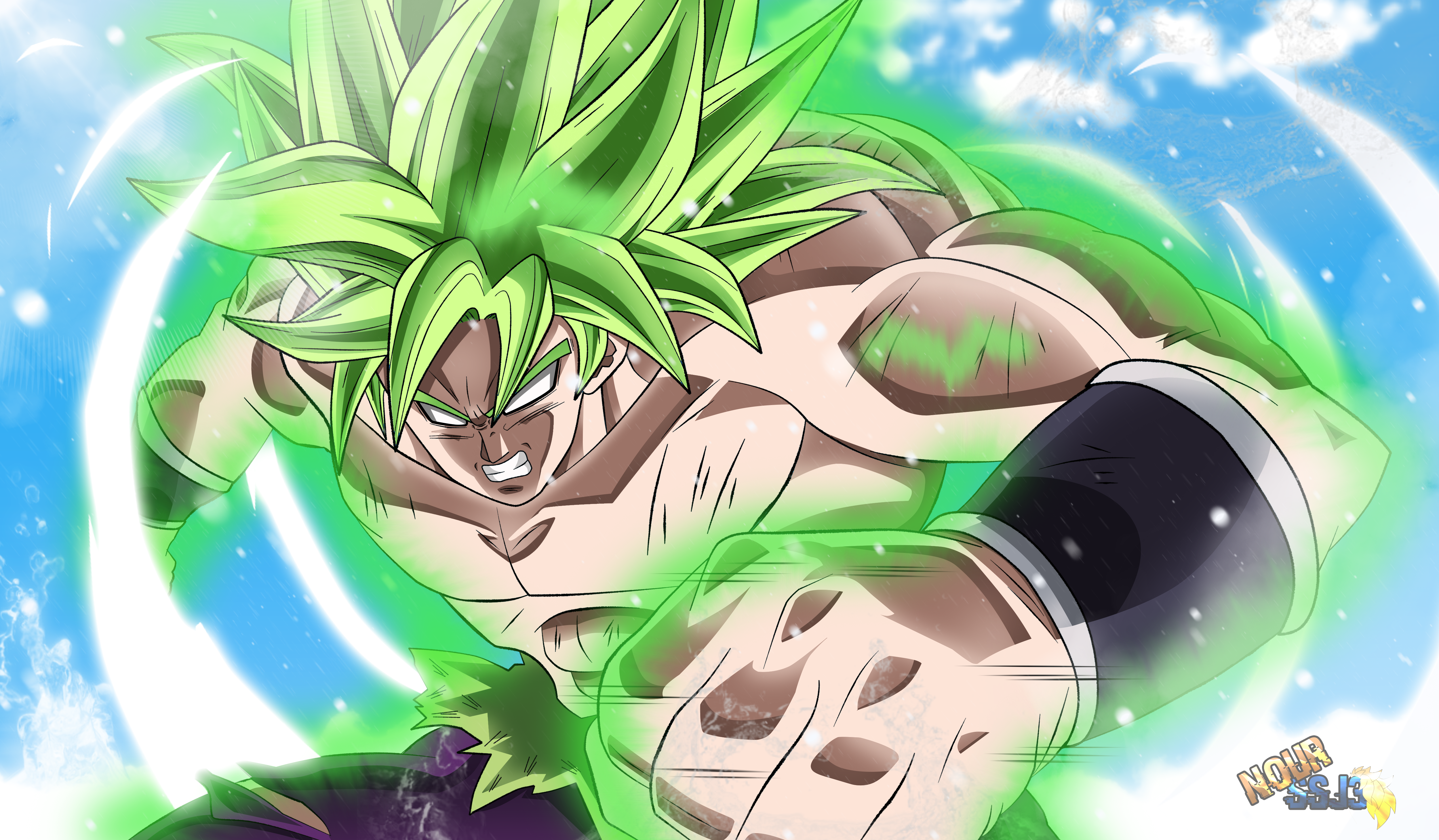 Anime Dragon Ball Super: Broly HD Wallpaper | Background Image