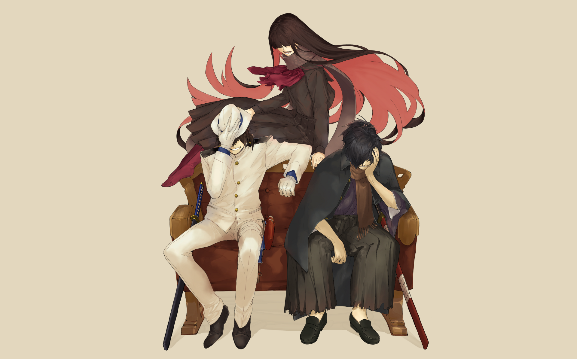 Download Sakamoto Ryōma (Fate/Grand Order) Rider (Fate/KOHA-ACE) Oryou (Fate/KOHA-ACE) Okada Izou (Fate Series) Assassin (Fate/KOHA-ACE) Anime Fate/Grand Order 4k Ultra HD Wallpaper