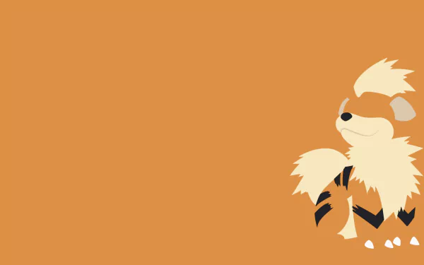 Growlithe (Pokémon) Anime Pokemon HD Desktop Wallpaper | Background Image