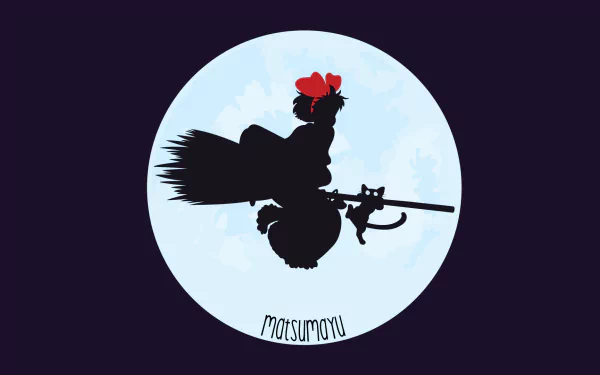 Kiki (Kiki's Delivery Service) Anime Kiki's Delivery Service HD Desktop Wallpaper | Background Image