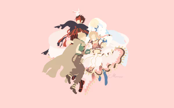 Mokona Modoki Kurogane (Tsubasa: Reservoir Chronicle) Fai D. Flowright Syaoran (Tsubasa: Reservoir Chronicle) Sakura (Tsubasa: Reservoir Chronicle) Anime Tsubasa: Reservoir Chronicle HD Desktop Wallpaper | Background Image