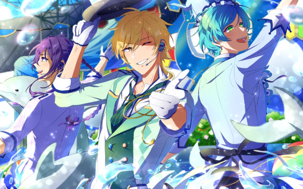 video game Ensemble Stars! HD Desktop Wallpaper | Background Image