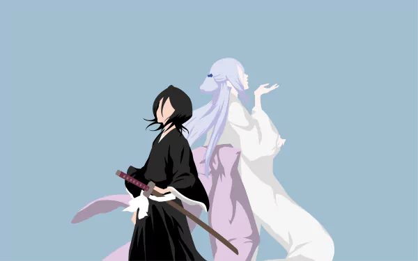 Sode no Shirayuki Rukia Kuchiki Anime Bleach HD Desktop Wallpaper | Background Image