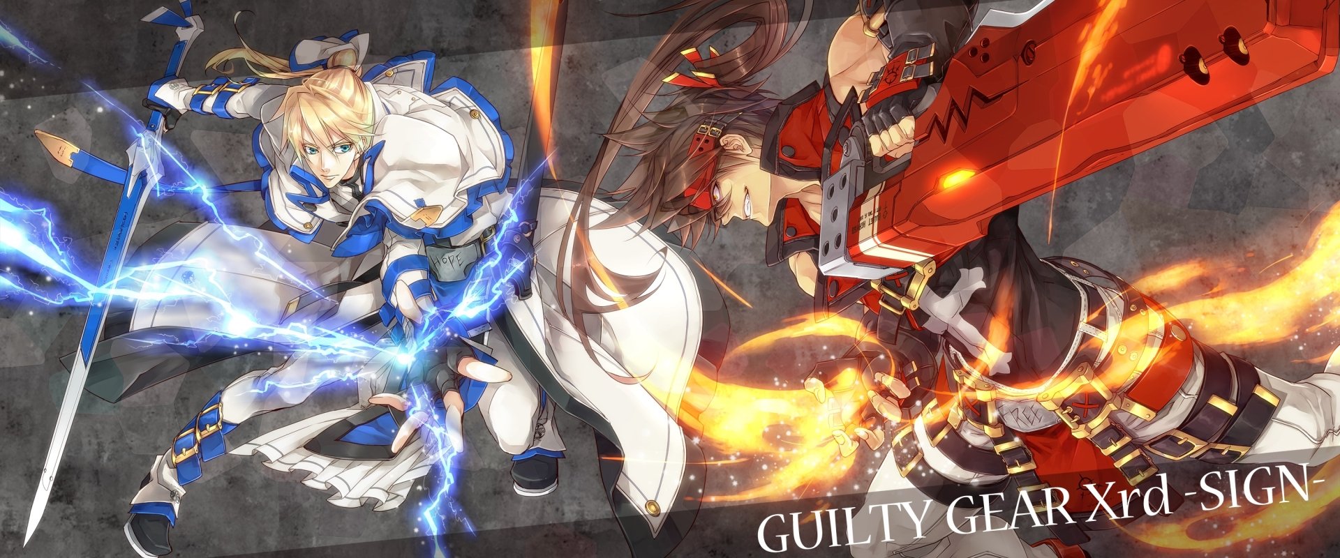 Download Ky Kiske Sol Badguy Guilty Gear Video Game Guilty Gear Xrd -SIGN- HD Wallpaper