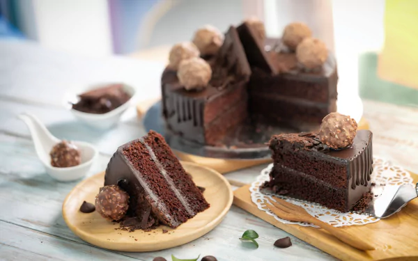 chocolate still life dessert pastry food cake HD Desktop Wallpaper | Background Image