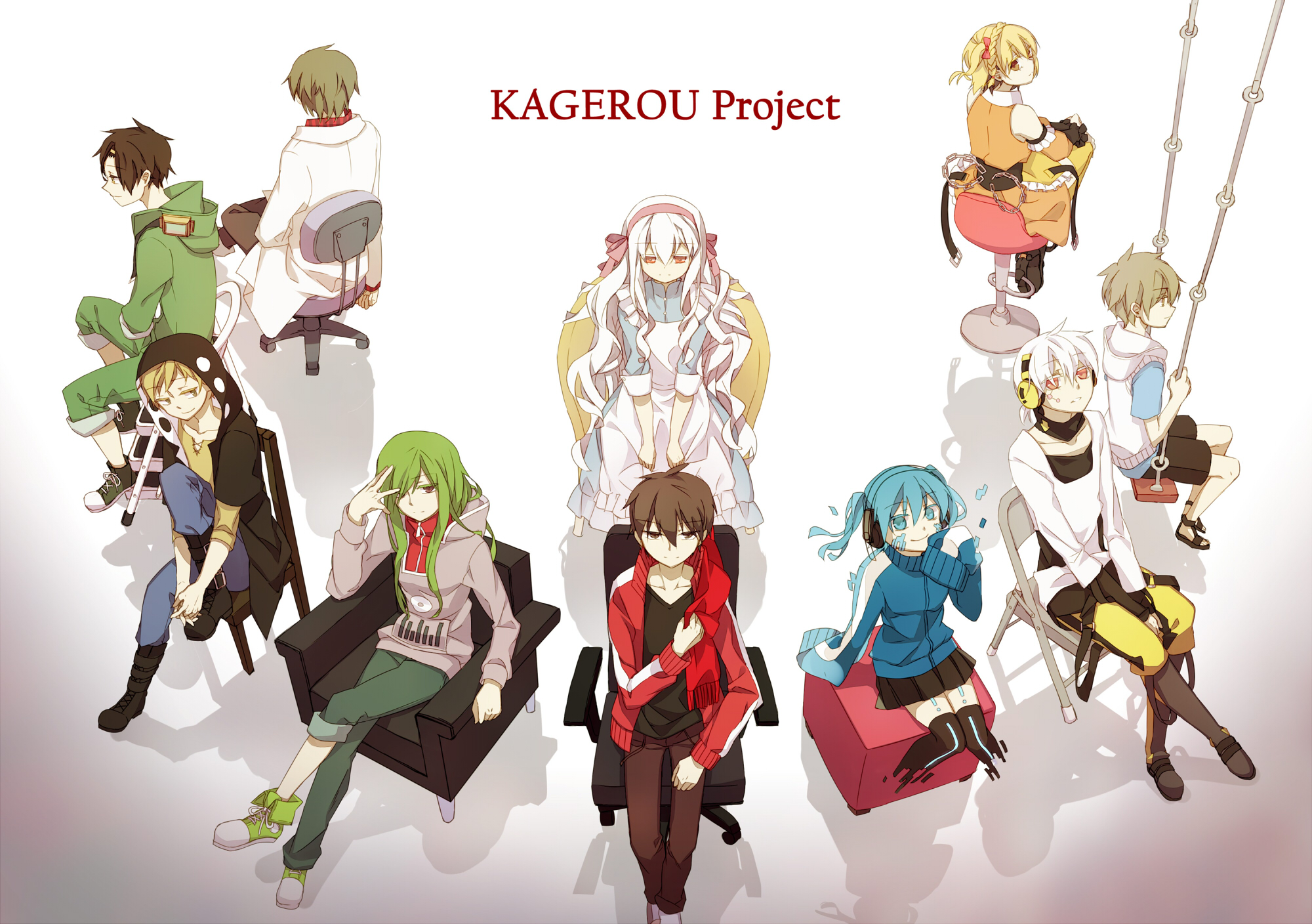 Kagerou Project Mekakushi Dan  Characters  TV Tropes