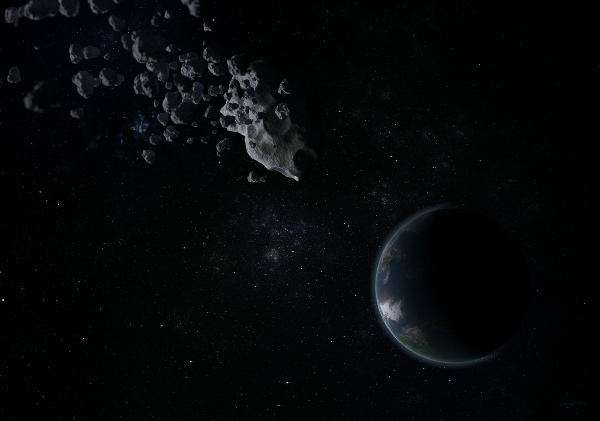 Download Sci Fi Planet HD Wallpaper by Simo Siiriä