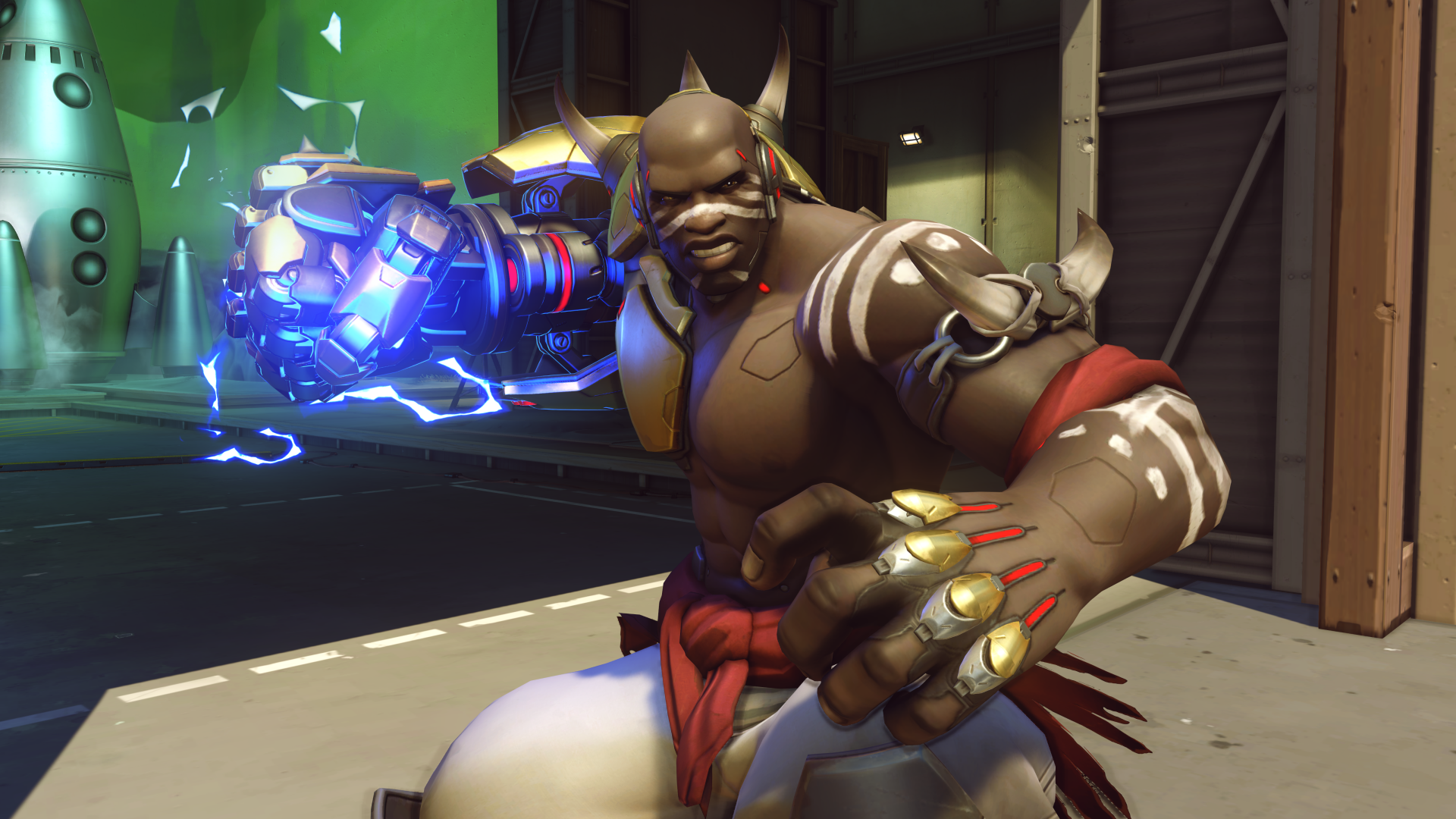 Download Doomfist (Overwatch) Video Game Overwatch 4k Ultra HD Wallpaper